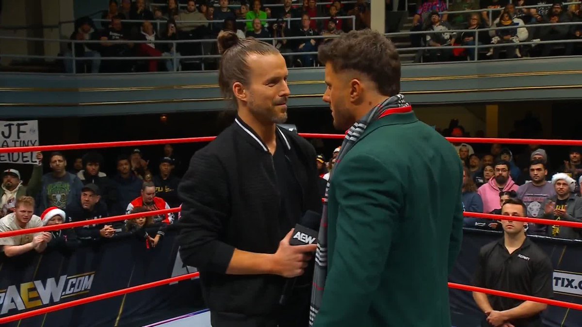 MJF & ADAM COLE CLASH! Watch #AEWCollision LIVE on TNT! Adam Cole | Maxwell Jacob Friedman™️
