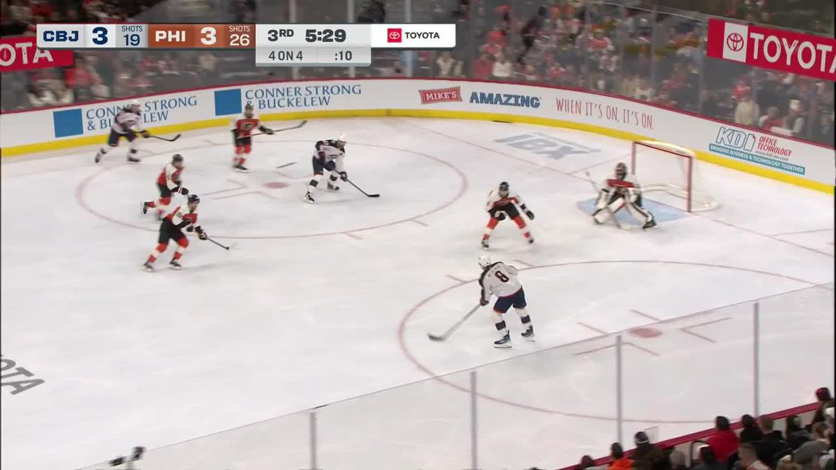 🗣️ ERSSSSSSS! #CBJvsPHI | #LetsGoFlyers