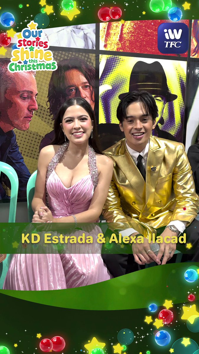 Sweethearts! 😍🥰 Look who wants to greet you this Christmas! 🎄🎁✨ Enjoy the holiday with your fave #KDLex shows on iWantTFC!