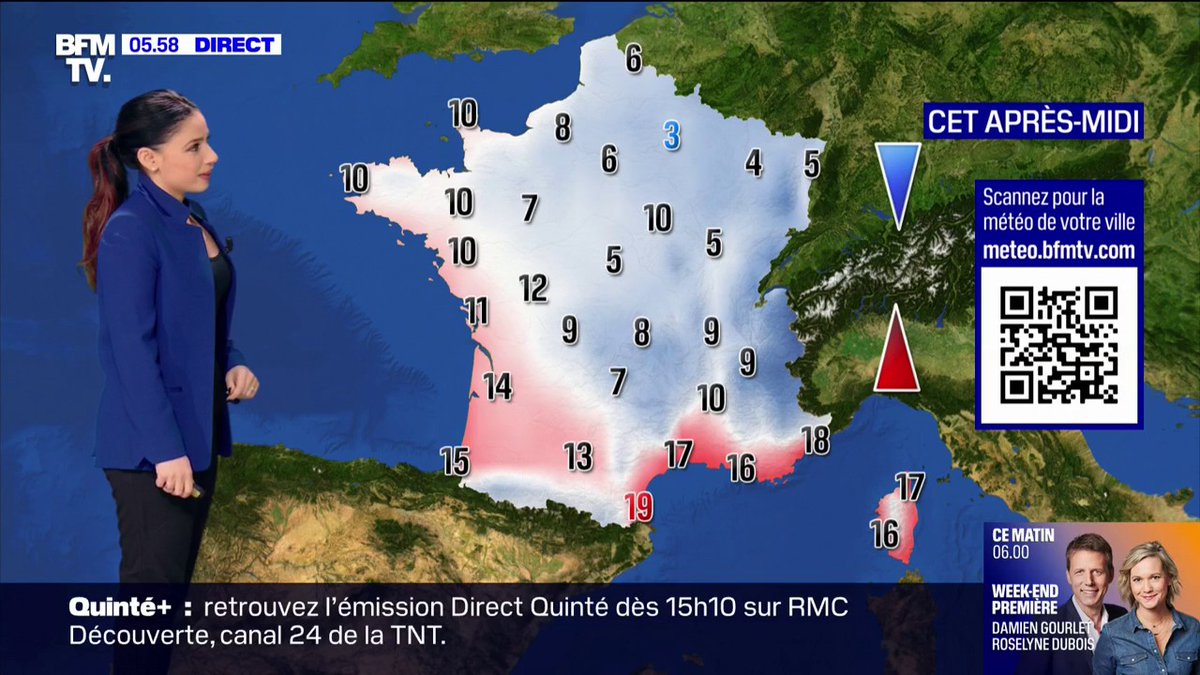 De la pluie, de la neige et du vent 🌡️ Les températures sont en baisse et sont comprises entre 3°C et 19°C La météo de ce dimanche 22 décembre vous est présentée par GROUPE VERLAINE