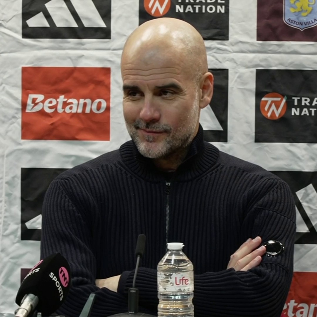 "England have another exceptional player" 🏴 Pep Guardiola explains Morgan Rogers left Man City because he was at the club when they had many key players in their prime.