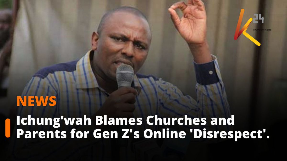 Kimani Ichung’wah Blames Churches and Parents for Gen Z's Online 'Disrespect' Towards Leaders.