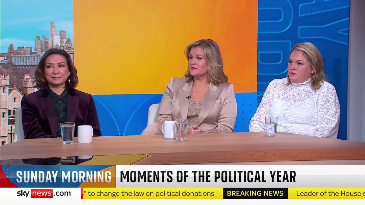 What have been the biggest political moments of the year? Host Trevor Phillips and today's panel Kitty Donaldson, Ayesha Hazarika and Jo Tanner have their say ⬇️ #TrevorPhillips 📺 Sky 501, Virgin 602, Freeview 233 and YouTube