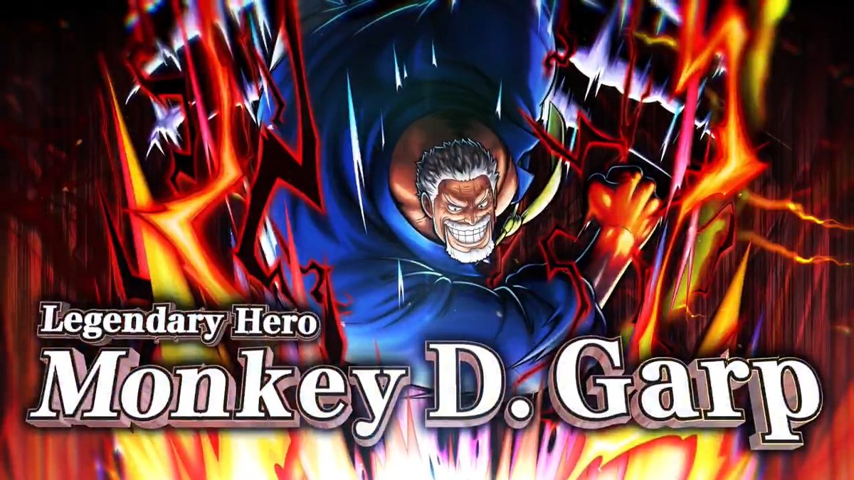 [Garp PV Release! Repost &amp; Like Campaign] "Legendary Hero Monkey D. Garp" arrives on 12/23 at 5:00 (UTC)! Get 20 Rainbow Diamonds when the total reposts &amp; likes reach 30k worldwide! Be sure to repost and like this post! Until 12/26 14:59 (UTC) #OPBRlive #BountyRush #ONEPIECE