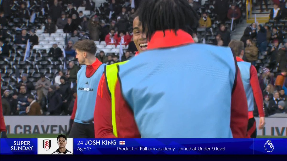 "He's almost got that Spanish style about him" Jamie Redknapp on 17-year-old Josh King getting his first start for Fulham 👏