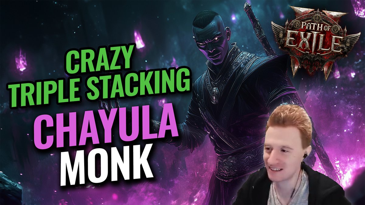 The Evade Spiritborn Build returns in #PathofExile2?! This is the Chayula Monk x3 stacking Attributes flying through the endgame 1-shotting all just like the Spiritborn can do in #DialboIV 😂 Full Video: