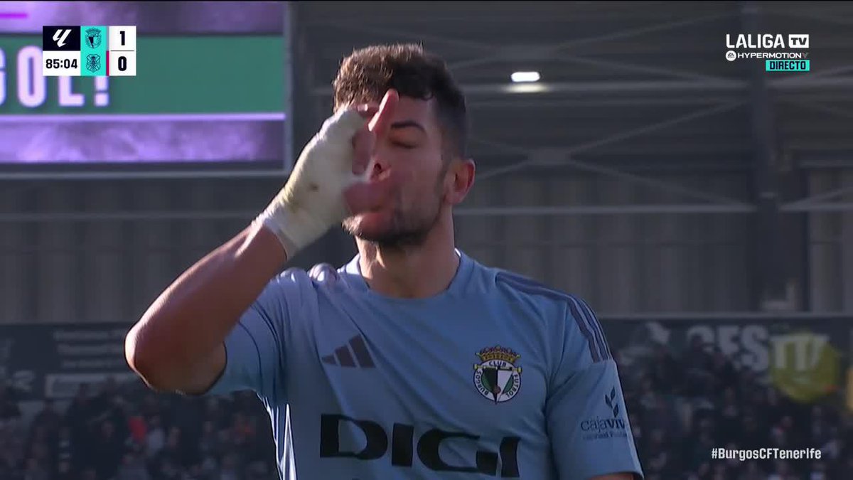 En El Plantío no se ha cantado El Gordo Se ha gritado el GOL de CURRO SÁNCHEZ 🙌🔥 Burgos Club de Fútbol #LALIGAHYPERMOTION