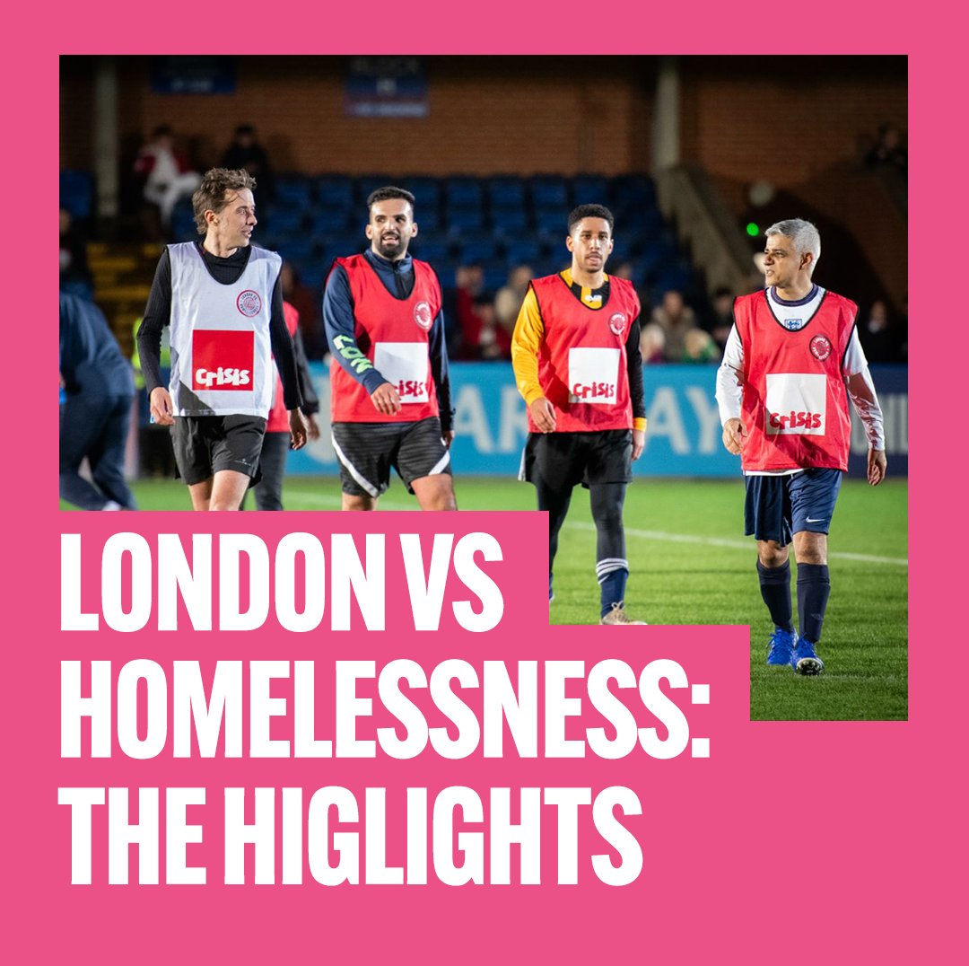 A screamer and a chip. Catch the highlights of London vs Homelessness here ⬇️