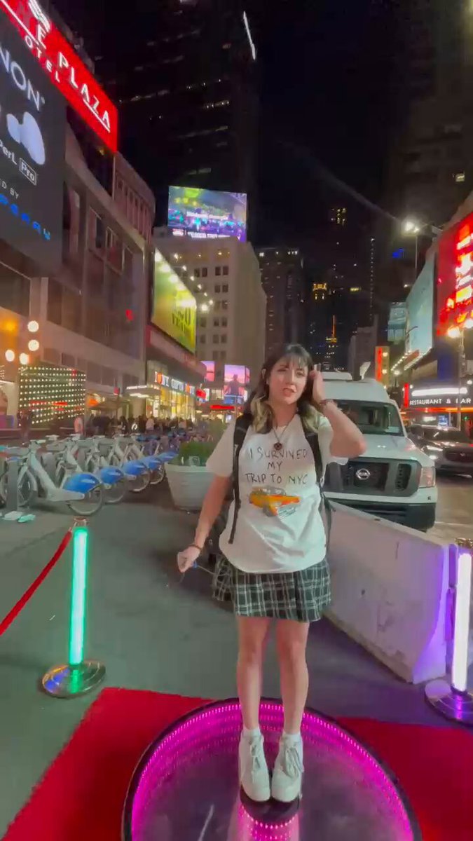 bro made me film myself dancing in times square while shouting "dance dance" during my livestream 💀