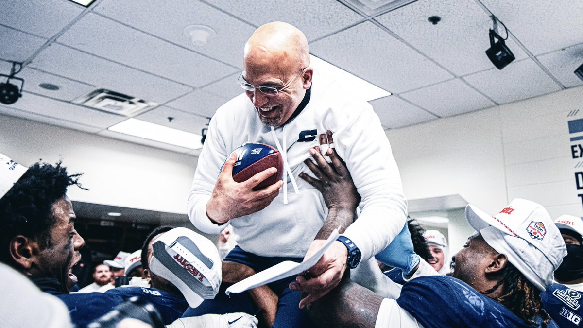This is what playing at Penn State is all about. #WeAre x @CoachJFranklin