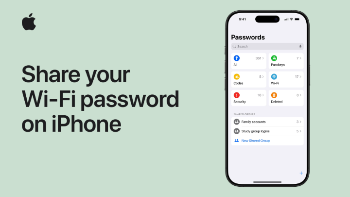 Get your friends connected. The Passwords app can generate a QR code that connects someone to your Wi-Fi network. Here’s how.