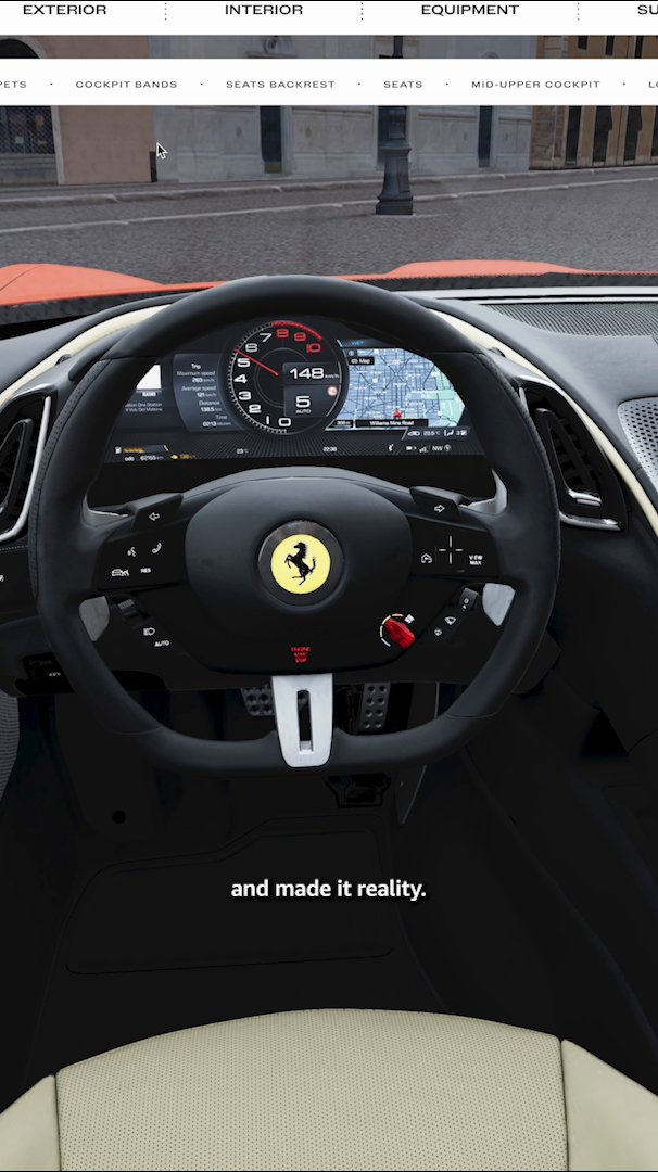 Looking ahead....Ferrari races with #AWS #generativeAI. 🏎️🚀 Learn more. 🛞