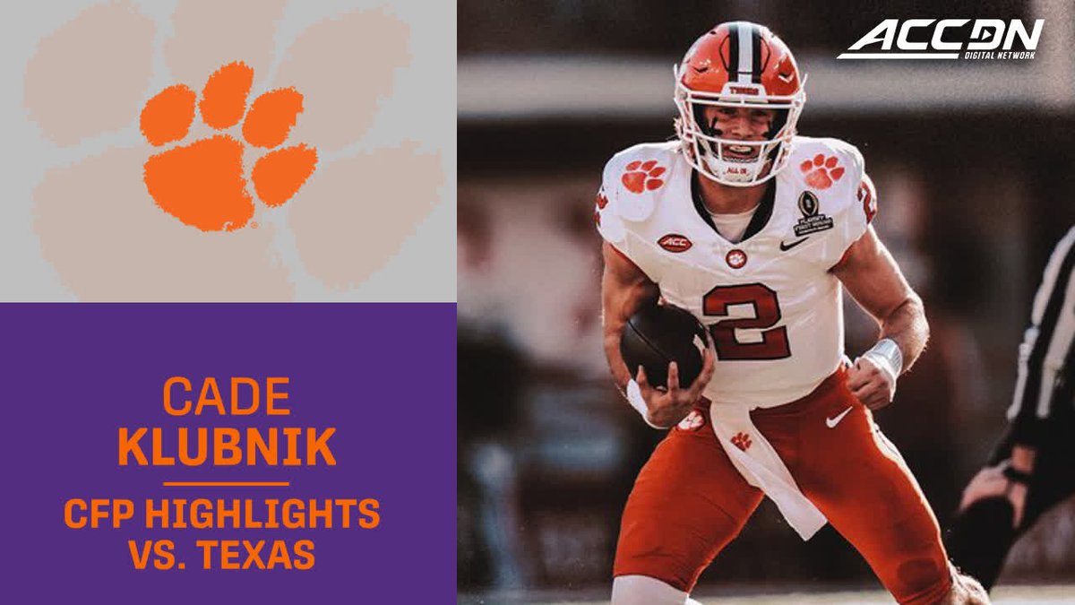 The college football community owes Cade Klubnik a HUGE apology We wrote him off. We said he didn’t develop. We said the moment was too big. We were wrong. Cade is a baller #Clemson William Cockerill