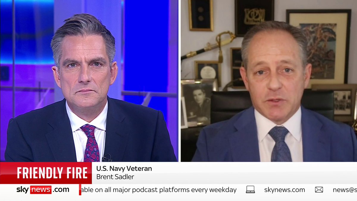 "The pilots would have only had seconds to make the decision to eject and thereby destroy their aircraft in the process." Navy veteran Brent D. Sadler discusses a US fighter jet which was shot down after mistakenly being hit by an American warship. Latest: