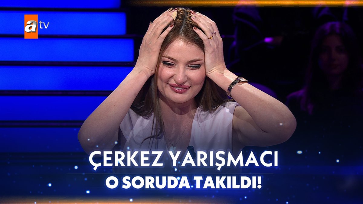 Çerkez olan milyoner yarışmacısı "çerkez sorusunda" takıldı! TDK sözlüklerinde "Kafkasya'da yaşayan bir boy veya bu boydan olan kimse" şeklinde tanımlanmış kelimenin doğru yazılışı nasıldır? #Milyoner Milyoner ATV