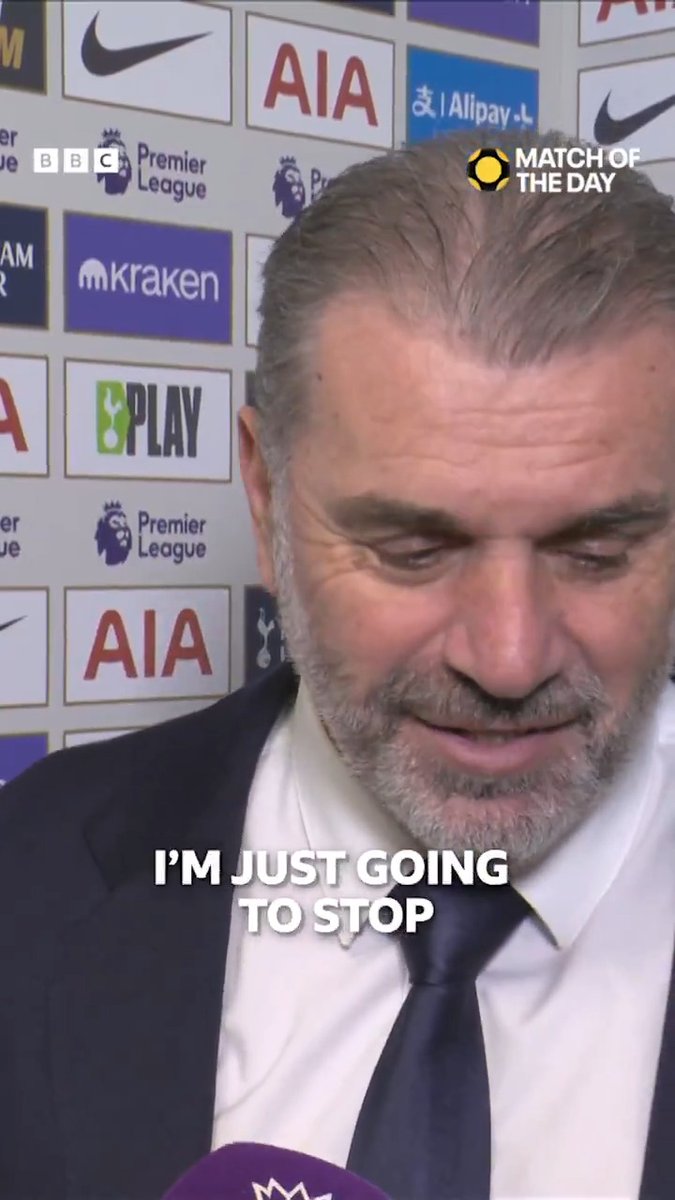 "I'm just going to stop answering these questions." Ange Postecoglou says injuries have been a big factor in Tottenham's struggles. #THFC