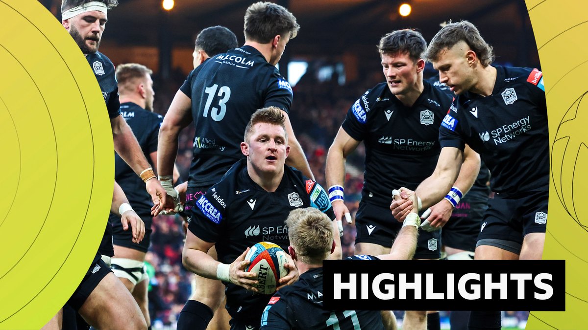 Glasgow Warriors 33-14 Edinburgh 🏉 Watch the best of Glasgow Warriors' tries as they won the first leg of their 1872 clash in front of more than 27,000 fans at Hampden. #BBCRugby