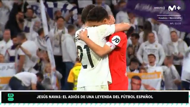 🥹 Te lo mereces, Jesús Navas. #DeportePlus