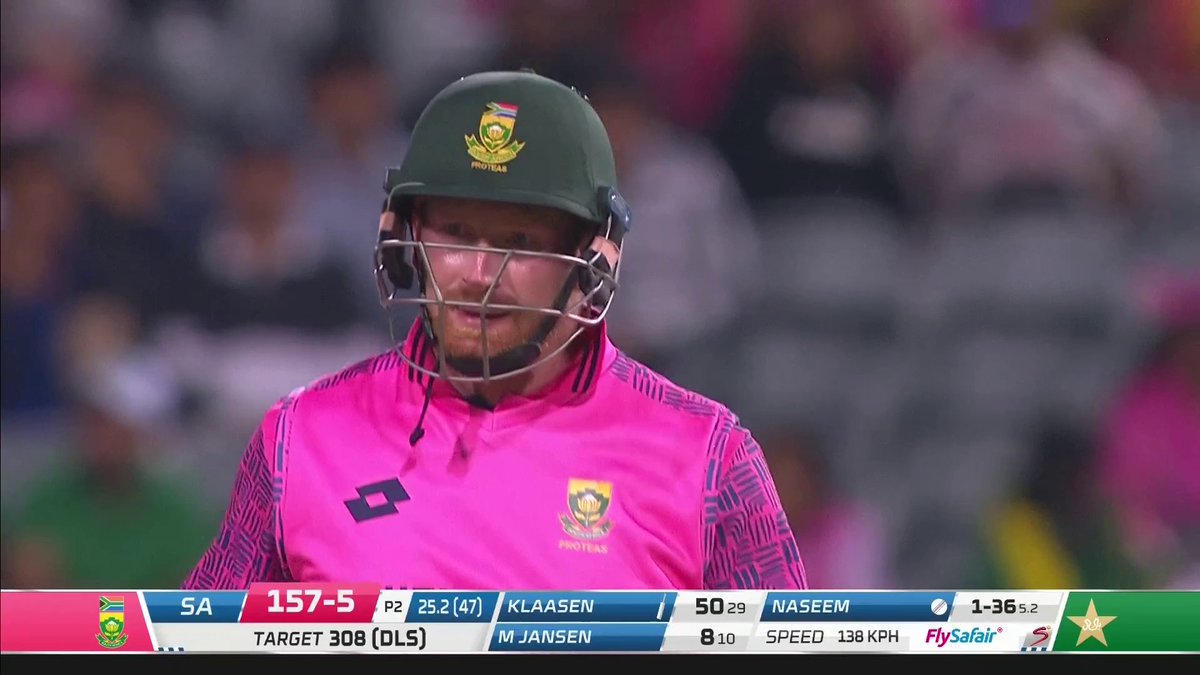 Heinrich Klaasen reaches 50 in style ๐คฉ