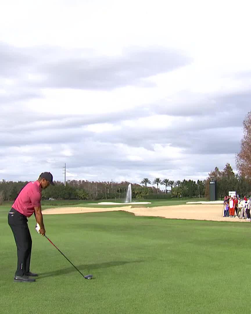 It's Sunday. Tiger is contending. He's hitting driver off the deck. This is fun 😎 📺: NBC
