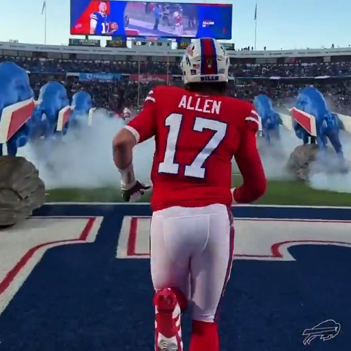 HERE. WE. GO. #NEvsBUF | #BillsMafia