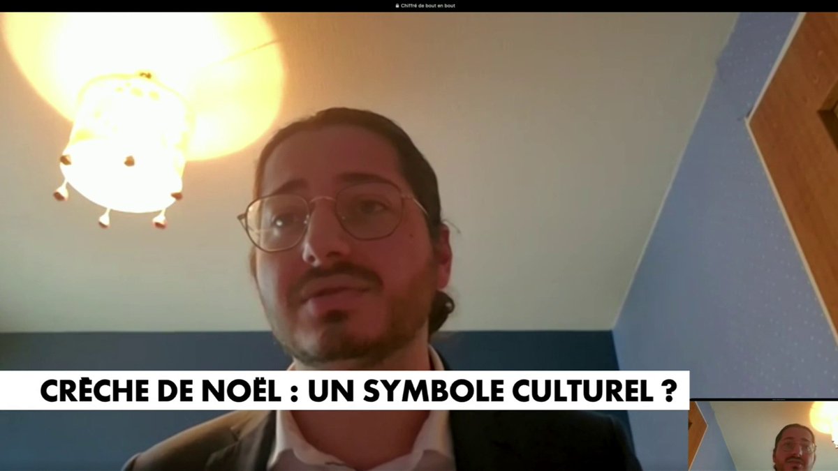Aurélien Le Coq défend l’interdiction des crèches dans les bâtiments publics : «L’Etat doit se tenir à distance des symboles religieux. Les crèches n’ont rien à faire dans les mairies», dans 100% Politique