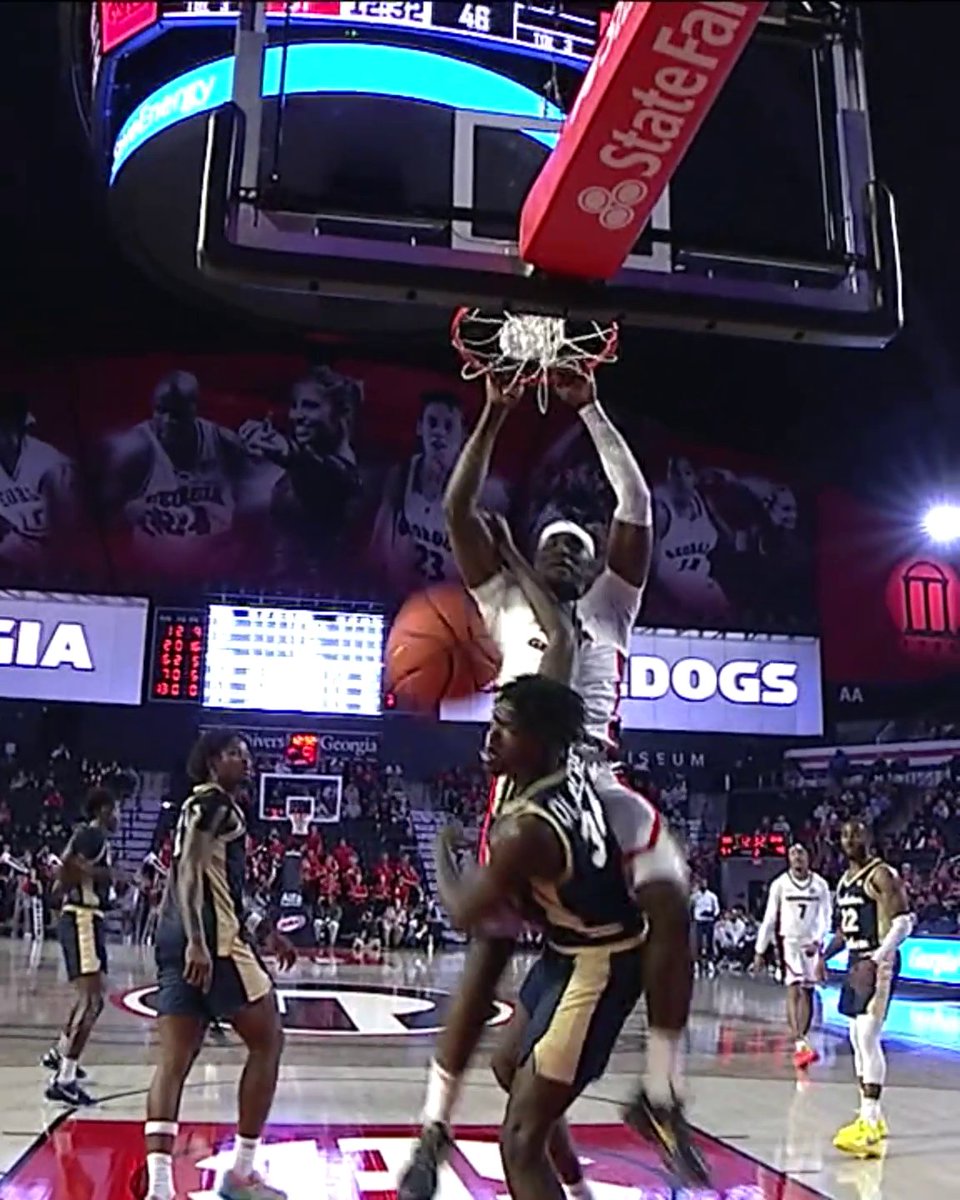 NO MERCY 😳 SOMTO CYRIL IS FOR REAL 😤 Georgia Basketball