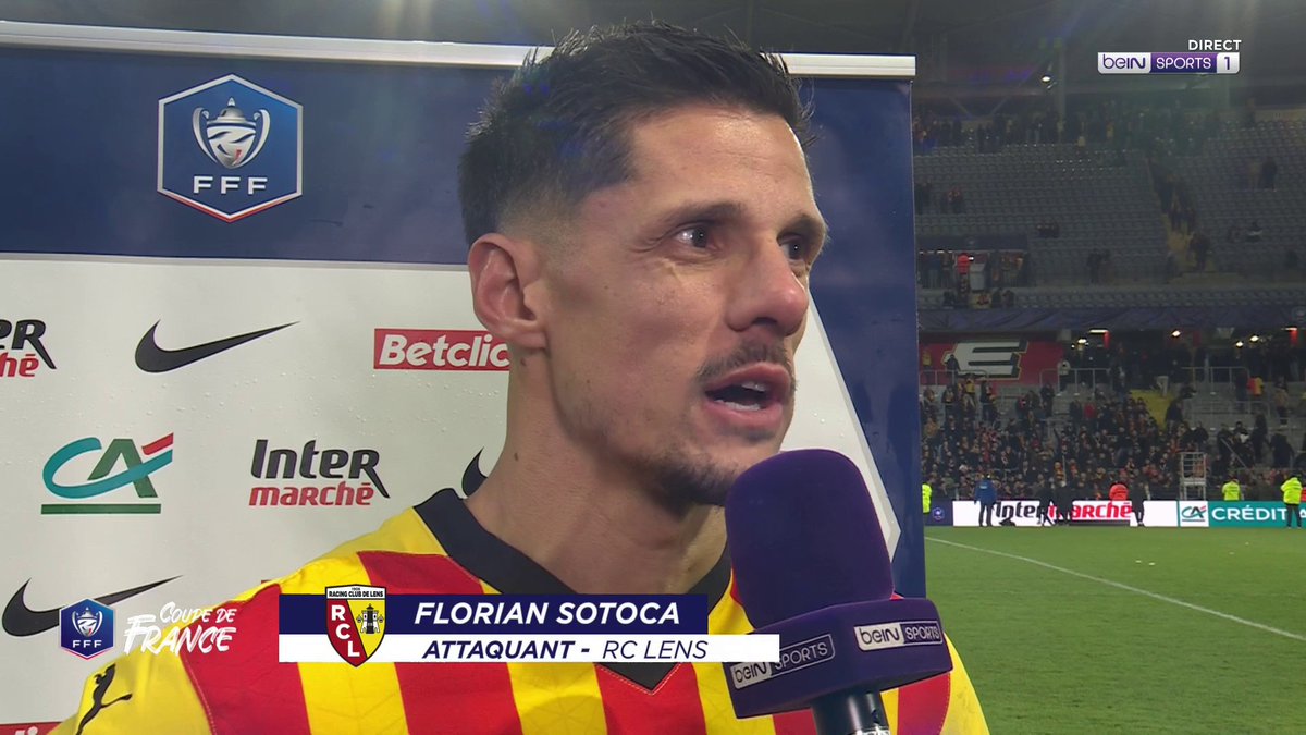 🇫🇷 🏆#CoupeDeFrance 🎙️ Florian Sotoca : "Ça se joue à rien, on sait que les penalties c'est cruel" #RCLPSG #interview