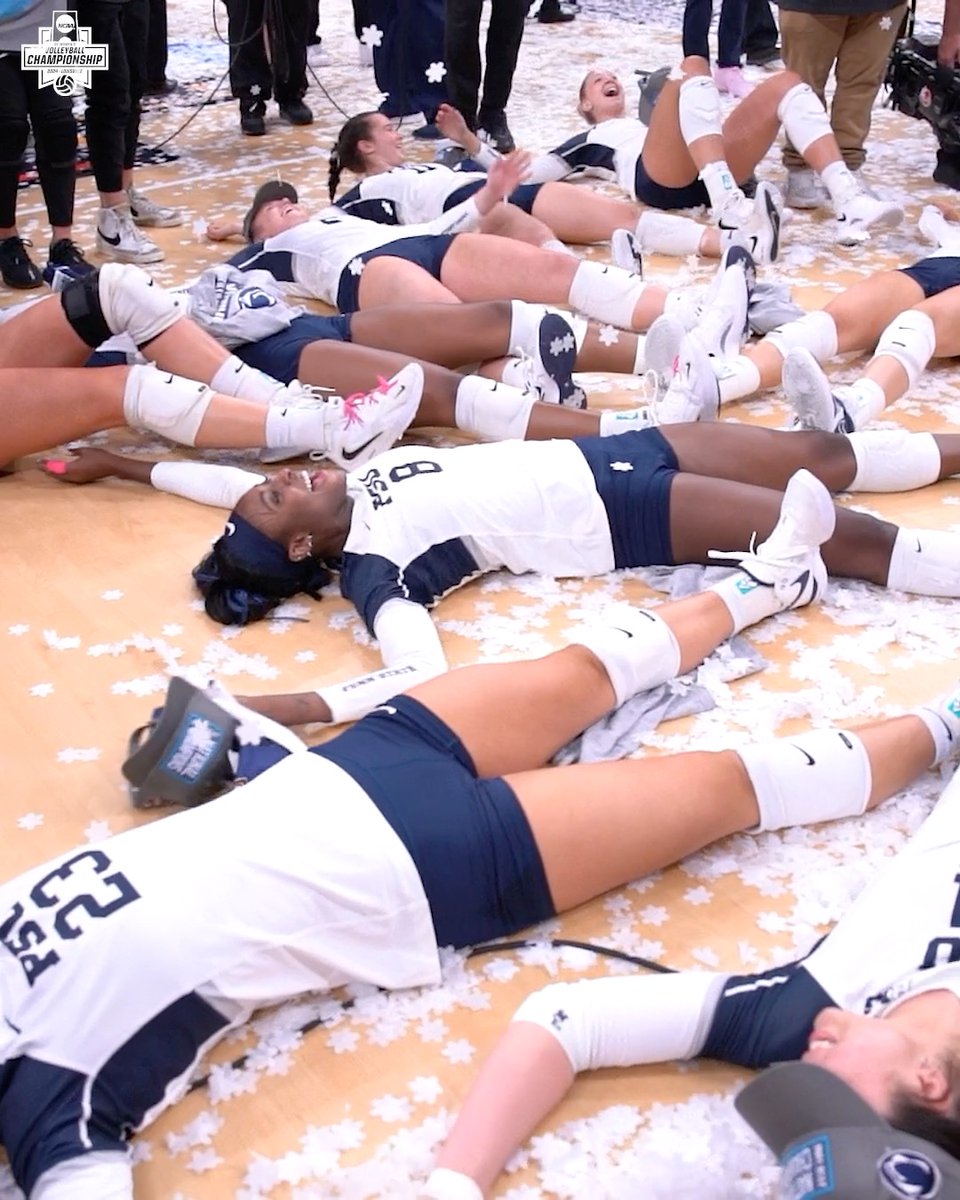 "That was the best moment of my life." - Camryn Hannah #NCAAWVB x Penn State Women’s Volleyball
