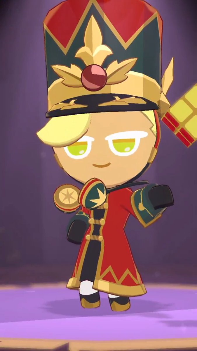 Do you think Lemon Cookie's Festive Soldier secretly enjoys the cheerful holiday atmosphere? 🎄