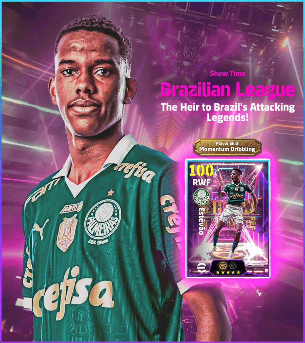 Show Time : 𝐌𝐞𝐬𝐬𝐢𝐧𝐡𝐨 Trailer 🇧🇷🌟 ➡️ Official Trailer Description : The Heir to Brazil's Attacking Legends ! #eFootball2025 | #eFootballHUB