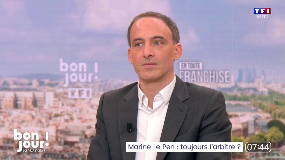 "La seule manière de faire c'est d'obtenir un accord politique de non-censure avec la gauche qui veut bien le faire", Raphael Glucksmann dans #BonjourLaMatinaleTF1