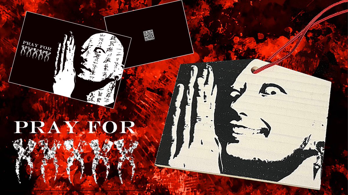 ⛩冬コミ新作⛩ Pray for XXXXX 楽曲DL"""絵馬"""を出します! DARKでINDUSTRIALなHARD TECHNOです! 2日目東ス32ab、元気かめりあブースに置かせていただきます!特大感謝🙏 #C105 #コミケ
