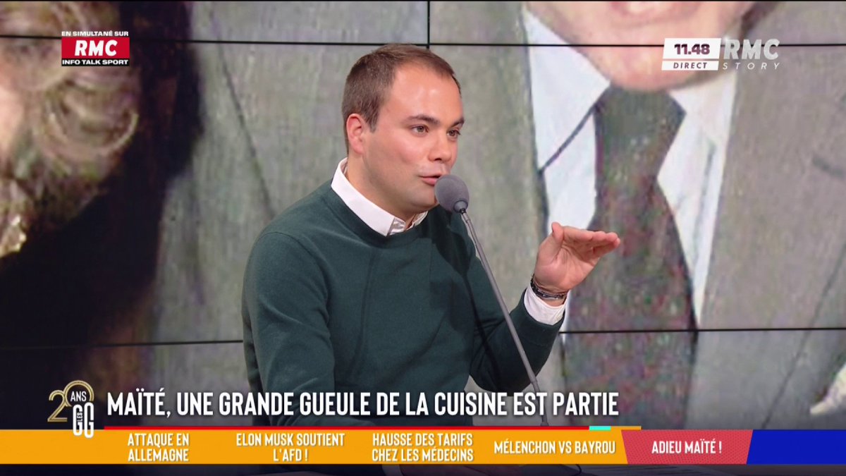 🍛Maïté : une émission comme les siennes pourrait-elle être diffusée aujourd’hui ? 🗣️Le tacle du jour de Charles Consigny : "Y'a rien de meilleur que la cuisine au gras, la viande rouge... n'en déplaise aux associations ! Il faut fuir les gens qui mangent des graines !" #GGRMC