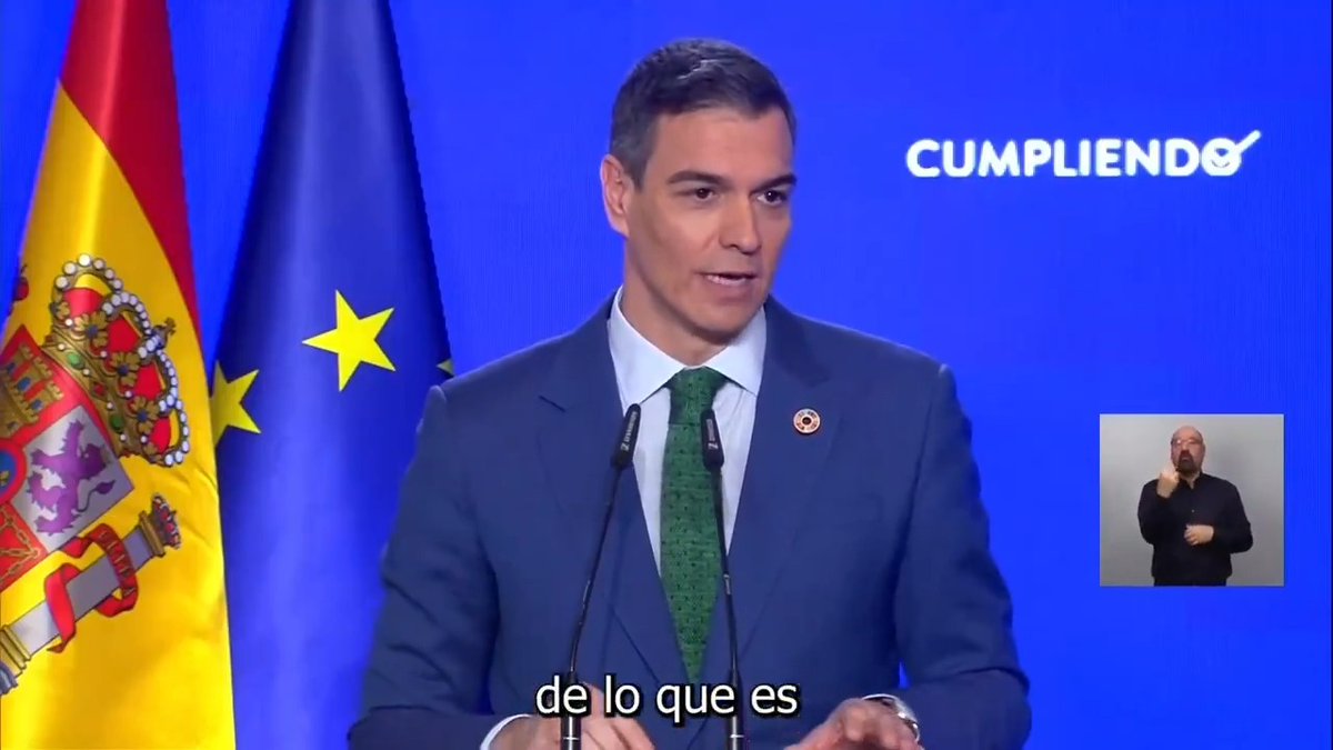 Aspiramos a ser uno de los países más avanzados del mundo. Nos queda mucho por hacer, y esa es la voluntad del Gobierno, HACER. Tenemos razones para creer en nuestro país. España es hoy un país mejor de lo que era en 2018, y en 2027 será aún mejor de lo que es en 2024.