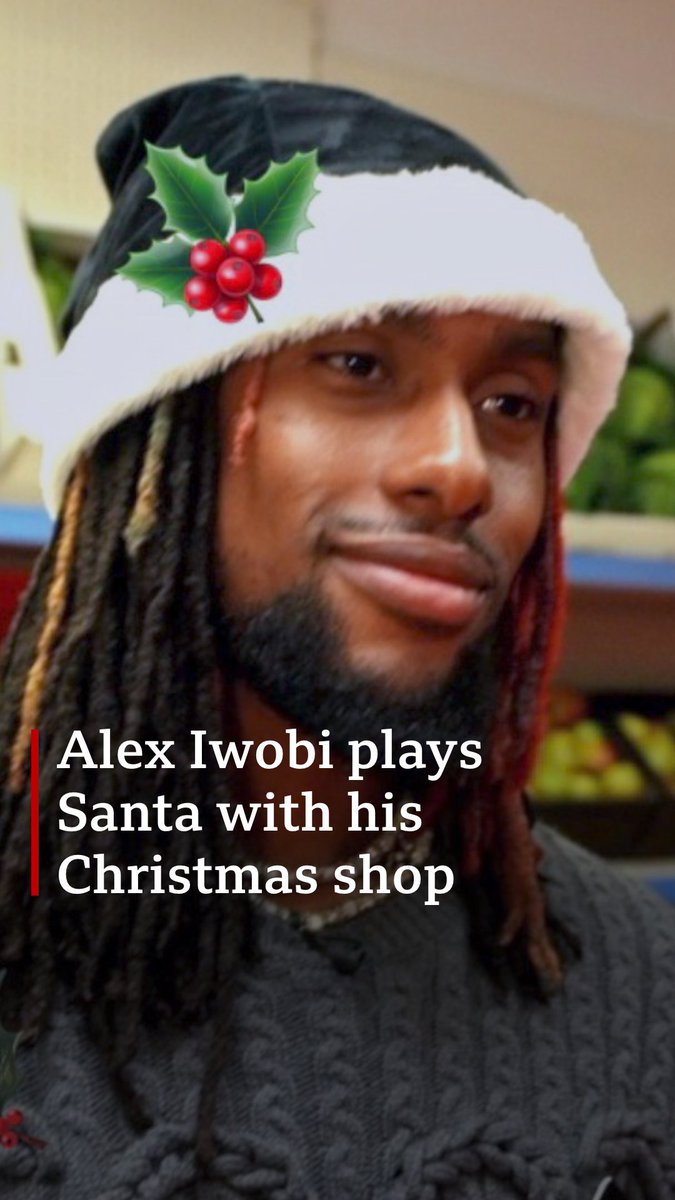 Alex Iwobi has been spreading festive cheer in east London by opening up his own temporary shop. ⁣ ⁣ The Fulham and Nigeria star has been giving out free food, including turkeys, to local residents struggling to pay for their Christmas dinner. ⁣