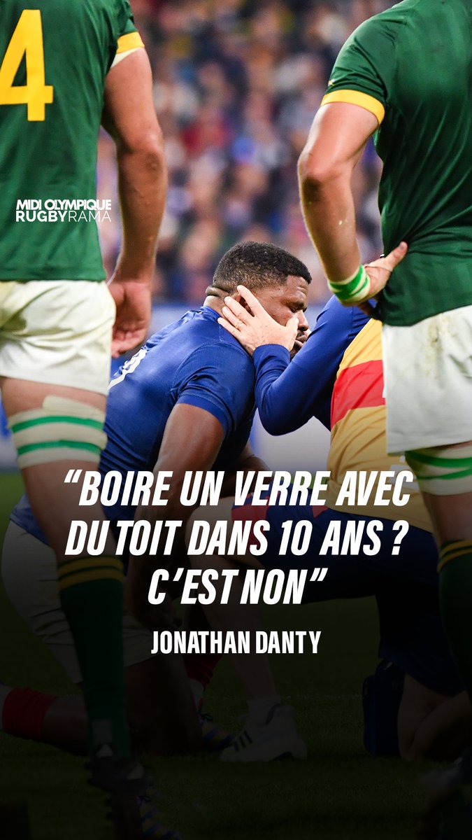 Plus d'un an après le quart de finale du Mondial perdu contre l'Afrique du Sud, Jonathan Danty ne comprend toujours pas comment Pieter-Steph du Toit n'a pas été exclu à la suite d'un geste dangereux