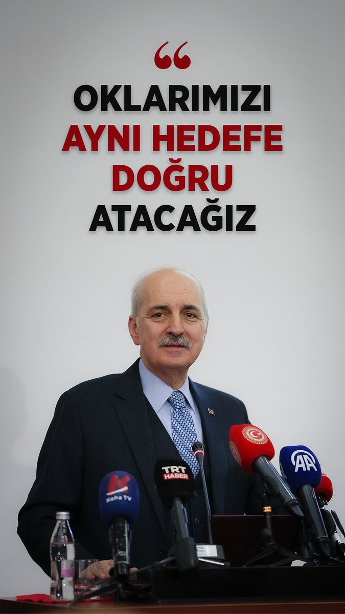❝Oklarımızı aynı hedefe doğru atacağız❞