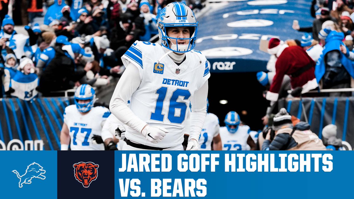 .Jared Goff was dealing in the Windy City #ProBowlVote