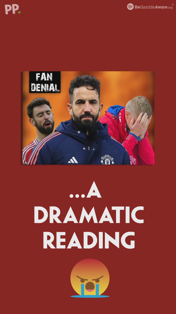 13th to 13th in 9 matches, it could only be Man Utd, yet again, for Fan Denial... 18+ | GambleAware | #MUFC | #FanDenial