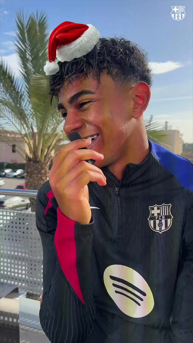 Què fa Lamine Yamal per Nadal? 👀🌲