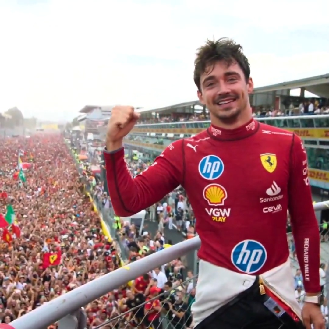 The day the man from Monaco became the man for Monza 😍 #F1