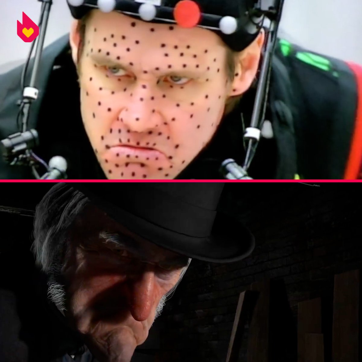 Still thinking about Jim Carrey's mocap performance in A Christmas Carol, 15 years later 👀
