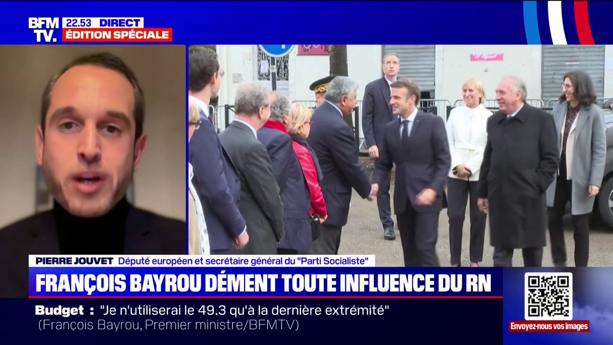 Manuel Valls "est la risée de la France entière" selon Pierre Jouvet, secrétaire général du Parti Socialiste