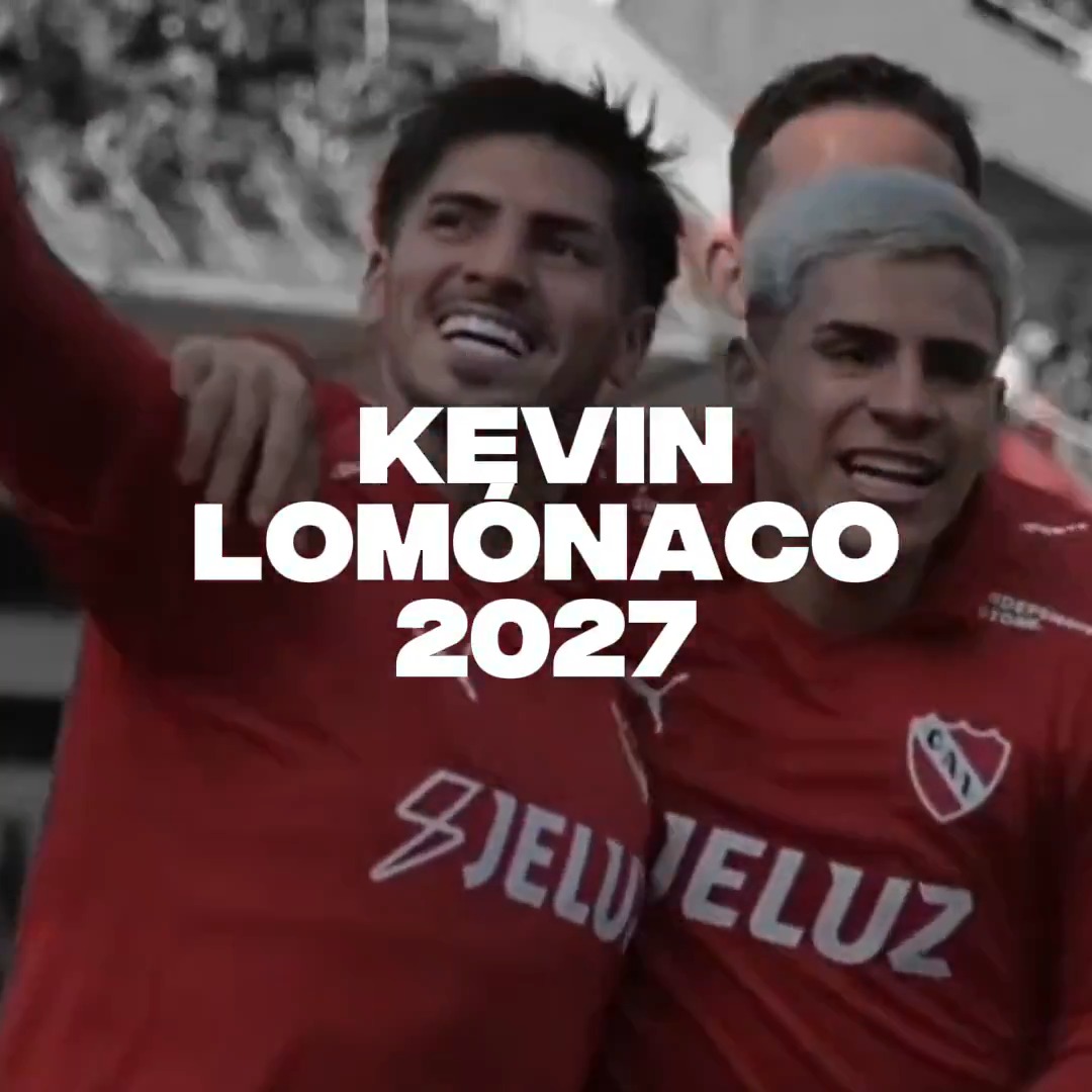 Kevin se queda acá. #TodoRojo 🔴
