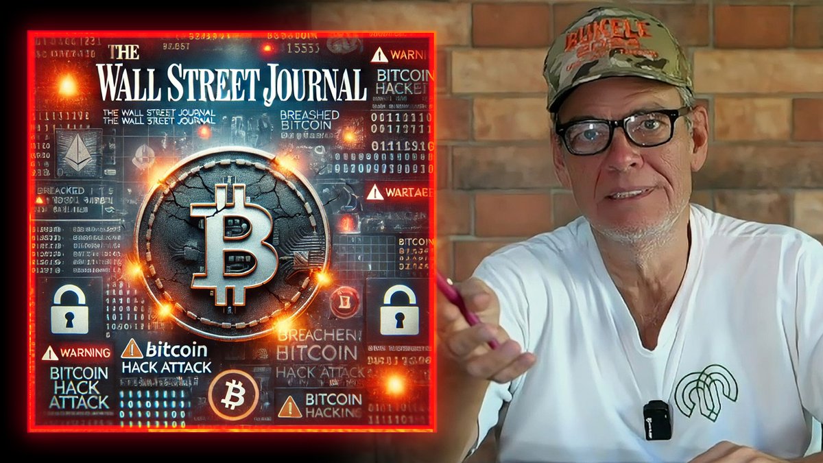 EXCLUSIVE: The WSJ Hypes "A Looming Threat To Bitcoin: The Risk Of A Quantum Hack" — Max Keiser Responds With The Facts Max Keiser » WATCH/SHARE THE LIVE X STREAM HERE: