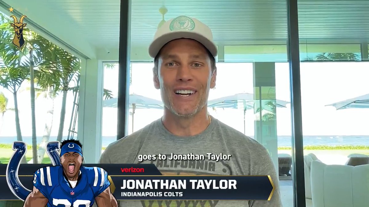 Congratulations to Tom Brady's 3 Stars of Week 16 👏 ⭐️ Indianapolis Colts RB Jonathan Taylor ⭐️ Minnesota Vikings WR JJETS✈️ ⭐️ Carolina Panthers RB Chuba Hubbard