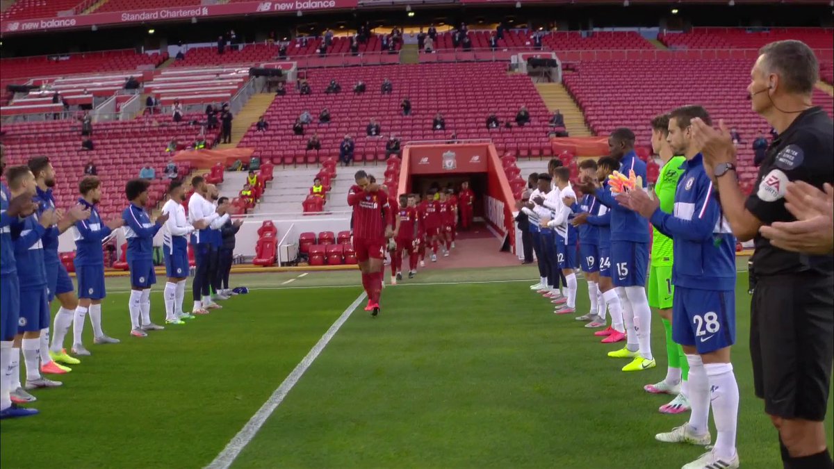 Same game you gave us a guard of honour.