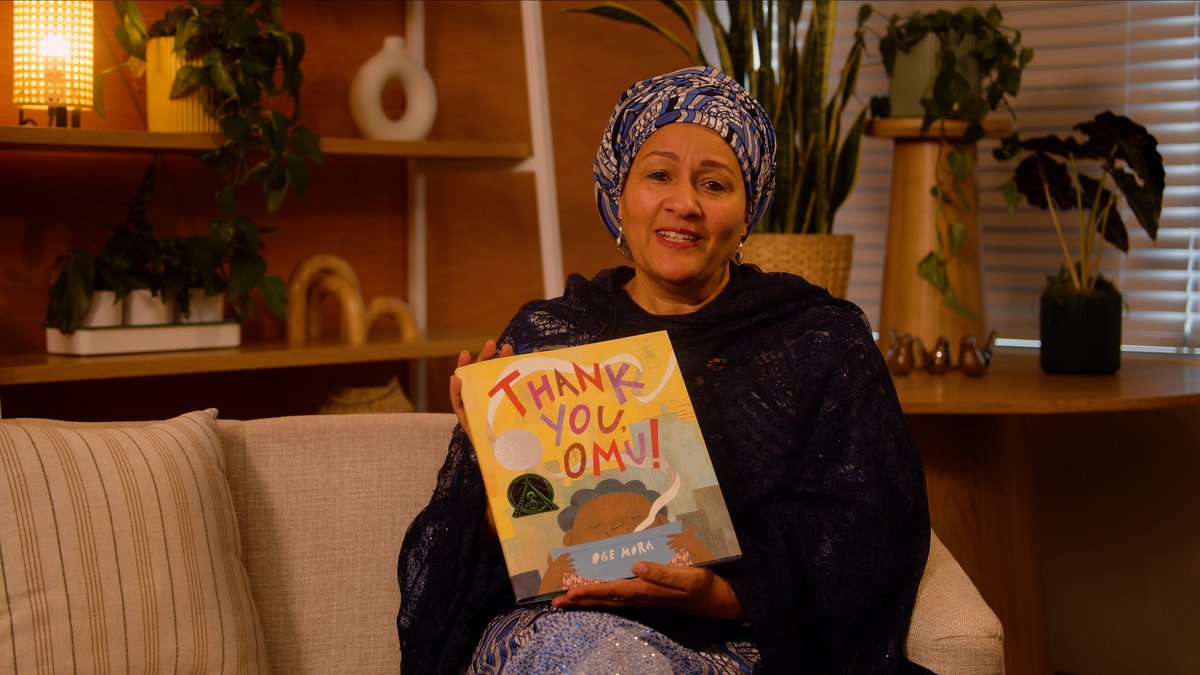 This holiday season, I’m sharing a special story with you all—Thank You, Omu by Oge Mora. This SDG Book Club pick reminds us of the power of kindness, generosity, and community to create a better world for all. Play the video and hear the full story!