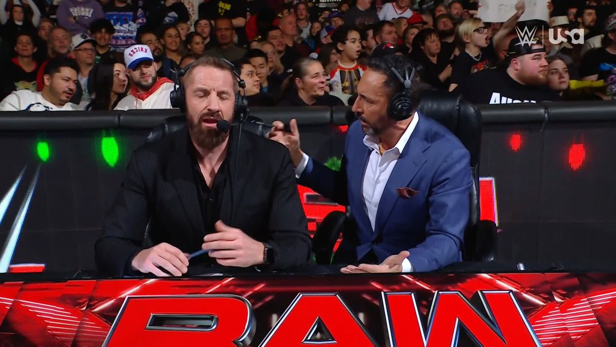 Kofi DESERVED that. #WWERaw